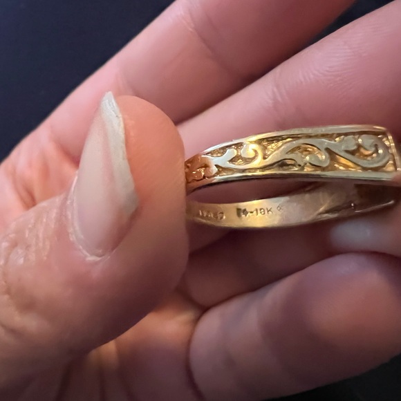 Vintage gold diamond ring 💍 - Picture 5 of 5